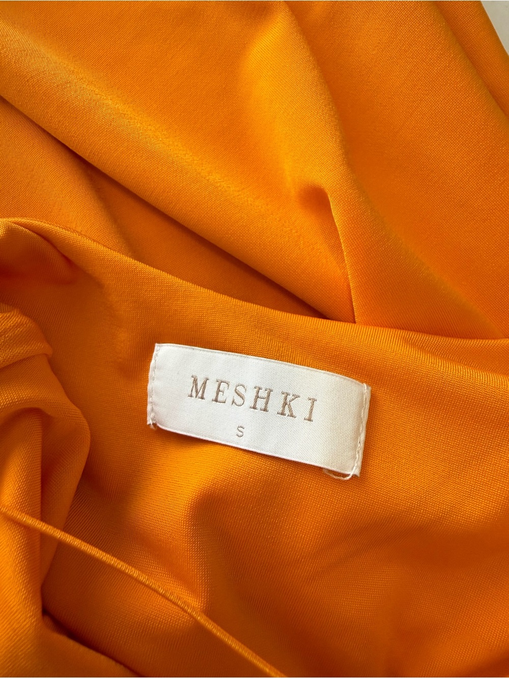 Meshki Strappy Maxi Dress in Tangerine - Picture 2 of 8